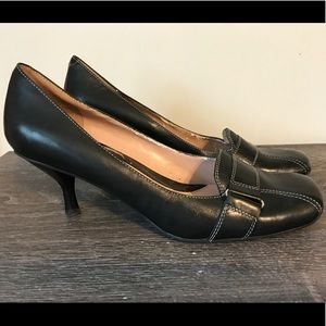 Nine West leather heels